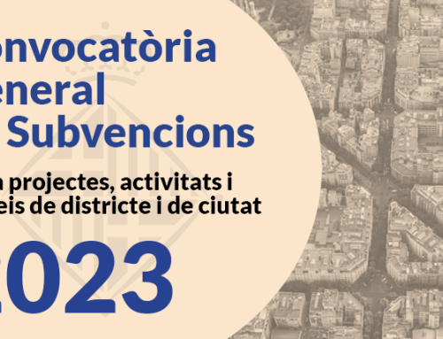 Publicada la convocatòria general de subvencions municipals 2023